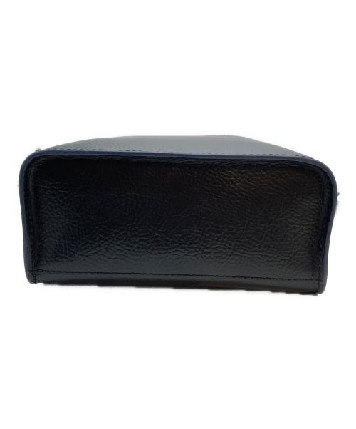 +J（プラスジェイ）+J (プラスジェイ) レザーショルダーバッグ ブラック サイズ:表記なしの古着・服飾アイテム