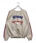 USEDユーズド）の古着「企業スウェット」｜ホワイト