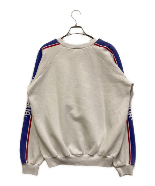 USED（ユーズド）USED (ユーズド) 企業スウェット ホワイト サイズ:SIZE XLの古着・服飾アイテム