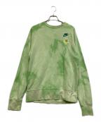 NIKEナイキ）の古着「フレンチ テリー クルー」｜グリーン