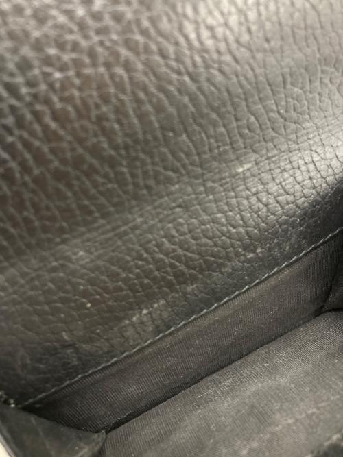 GUCCI（グッチ）GUCCI (グッチ) GGマーモント3つ折り財布 ブラック サイズ:表記なしの古着・服飾アイテム