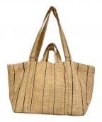 MAISON N.H PARISメゾン・エヌ・アッシュ・パリ）の古着「SHOPPING M バッグ」｜ベージュ