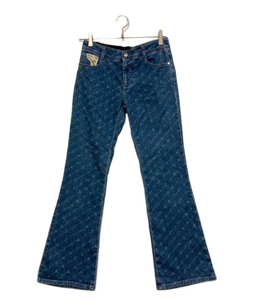 STELLA McCARTNEY（ステラマッカートニー）STELLA McCARTNEY (ステラマッカートニー) Bootcut jeans ブルー サイズ:SIZE 71cm (W28)の古着・服飾アイテム
