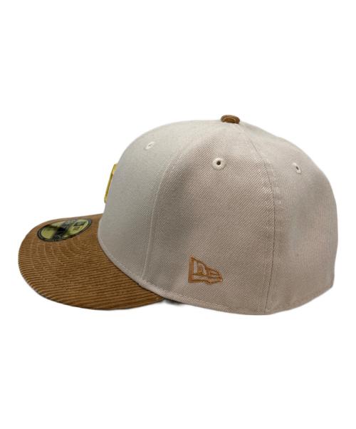 New Era（ニューエラ）New Era (ニューエラ) キャップ ベージュ サイズ:7 1/4の古着・服飾アイテム