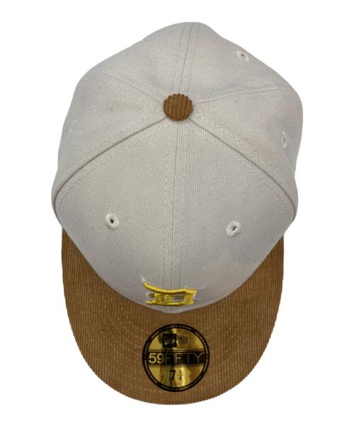 New Era（ニューエラ）New Era (ニューエラ) キャップ ベージュ サイズ:7 1/4の古着・服飾アイテム