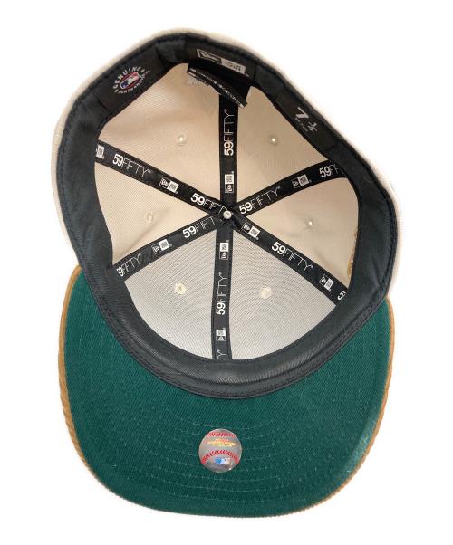 New Era（ニューエラ）New Era (ニューエラ) キャップ ベージュ サイズ:7 1/4の古着・服飾アイテム