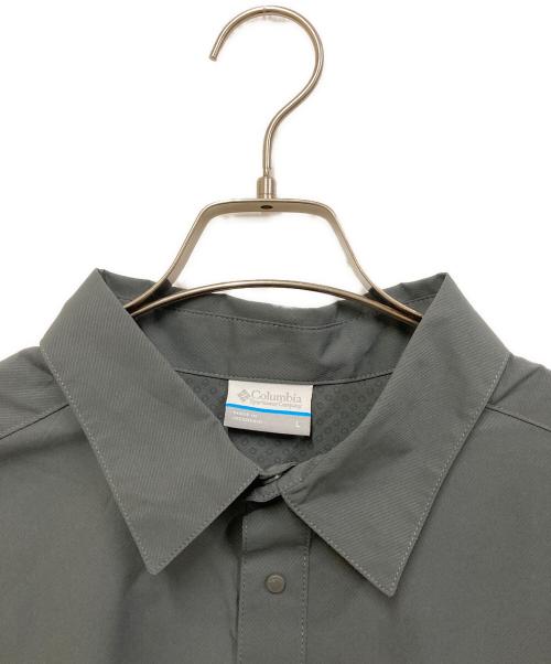 Columbia（コロンビア）Columbia (コロンビア) グレイシャルビスタロングスリーブシャツ グレー サイズ:Lの古着・服飾アイテム