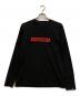 MAMMUT（マムート）の古着「ロゴ プリント ロングスリーブ Tシャツ アジアンフィット」｜ブラック