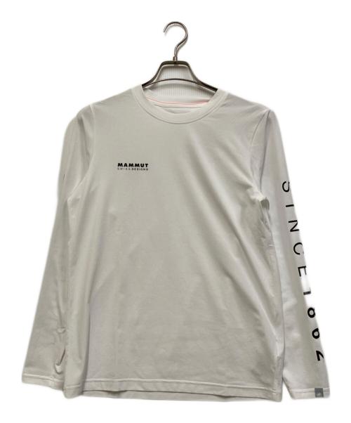 MAMMUT（マムート）MAMMUT (マムート) QD ロゴ プリント ロングスリーブ Tシャツ アジアンフィット ブラック サイズ:Mの古着・服飾アイテム