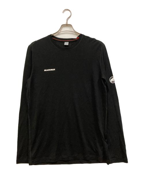 MAMMUT（マムート）MAMMUT (マムート) tree wool fl longsleeve men ブラック サイズ:Lの古着・服飾アイテム