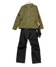 MAMMUT（マムート）の古着「CLIMATE RainSuit AF Men」｜グリーン