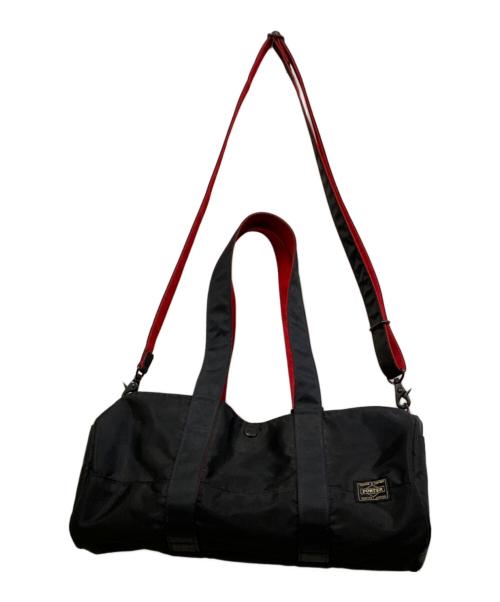 PORTER（ポーター）PORTER (ポーター) エルファインボストンバッグ ブラックの古着・服飾アイテム