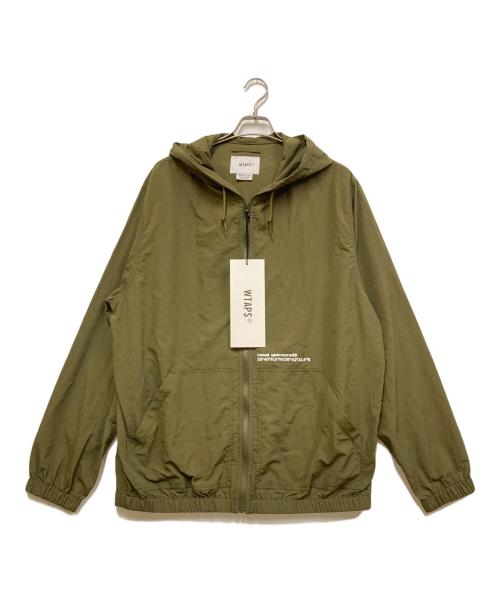 WTAPS（ダブルタップス）WTAPS (ダブルタップス) SHADOW JACKET NYLON.TAFFETA カーキ サイズ:4 未使用品の古着・服飾アイテム