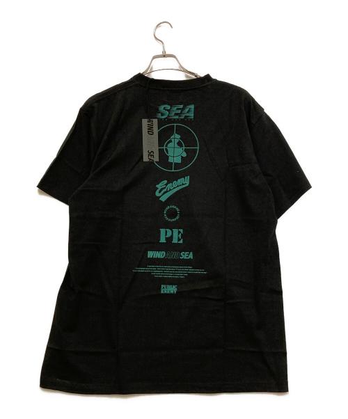 WIND AND SEA（ウィンダンシー）WIND AND SEA (ウィンダンシー) PUBLIC ENEMY (パブリック エネミー) Tシャツ ブラック サイズ:SIZE XLの古着・服飾アイテム