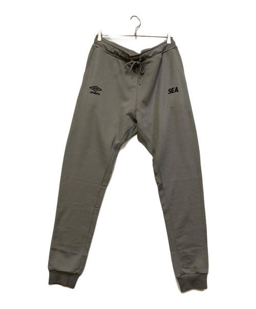 UMBRO（アンブロ）UMBRO (アンブロ) WIND AND SEA (ウィンダンシー) スウェットパンツ グレー サイズ:SIZE XLの古着・服飾アイテム