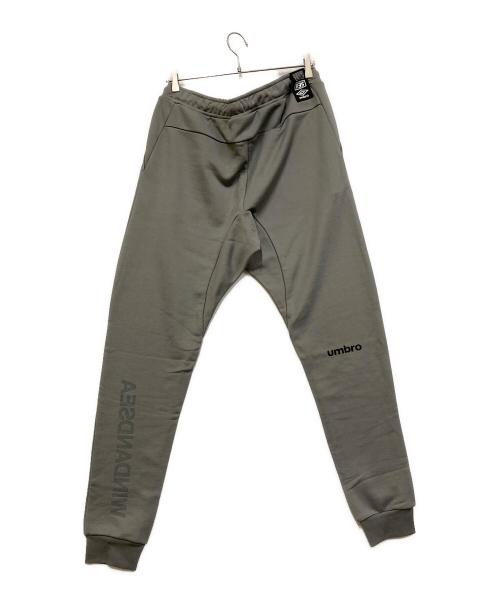 UMBRO（アンブロ）UMBRO (アンブロ) WIND AND SEA (ウィンダンシー) スウェットパンツ グレー サイズ:SIZE XLの古着・服飾アイテム
