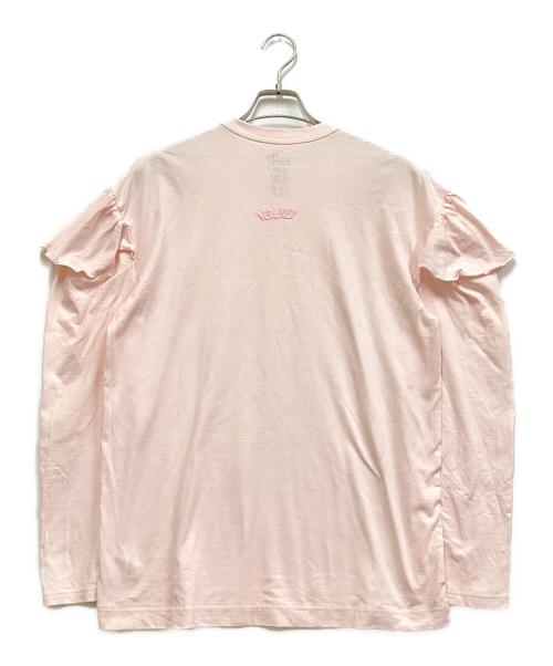 holiday（ホリデー）holiday (ホリデー) SUPER FINE DRY SHELL L/S TOPS ピンク サイズ:XLの古着・服飾アイテム