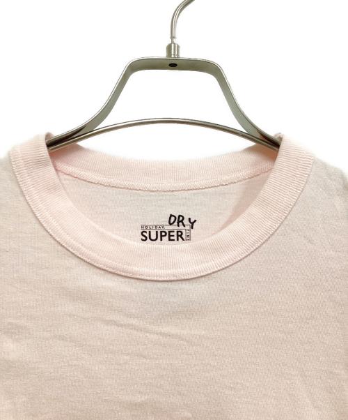 holiday（ホリデー）holiday (ホリデー) SUPER FINE DRY SHELL L/S TOPS ピンク サイズ:XLの古着・服飾アイテム