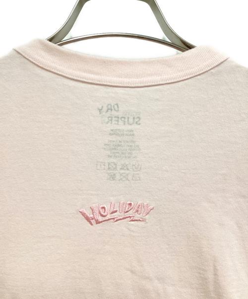 holiday（ホリデー）holiday (ホリデー) SUPER FINE DRY SHELL L/S TOPS ピンク サイズ:XLの古着・服飾アイテム