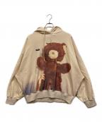 little sunny biteリトルサニーバイト）の古着「bear hoodie」｜ベージュ