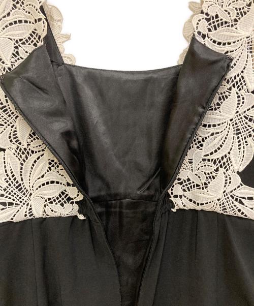 Rirandture（リランドチュール）Rirandture (リランドチュール) ショルダーレースワンピース ブラック サイズ:SIZE 0の古着・服飾アイテム