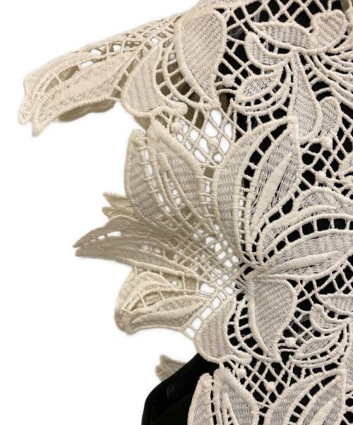 Rirandture（リランドチュール）Rirandture (リランドチュール) ショルダーレースワンピース ブラック サイズ:SIZE 0の古着・服飾アイテム