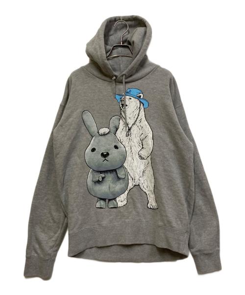 go slow caravan（ゴースローキャラバン）go slow caravan (ゴースローキャラバン) ラヴィット プルオーバー グレー サイズ:4の古着・服飾アイテム