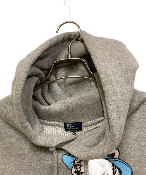 go slow caravan（ゴースローキャラバン）go slow caravan (ゴースローキャラバン) ラヴィット プルオーバー グレー サイズ:4の古着・服飾アイテム