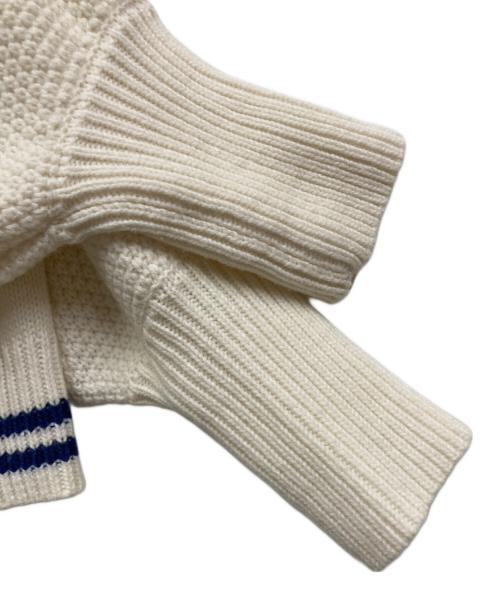 POPPY（ポピー）POPPY (ポピー) FLOWER LINE KNIT ホワイト サイズ:SIZE Freeの古着・服飾アイテム