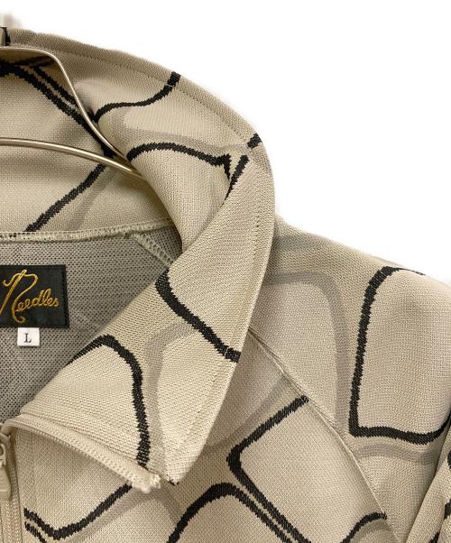 Needles（ニードルズ）Needles (ニードルズ) Track Jacket Poly Jacquard グレー サイズ:Lの古着・服飾アイテム