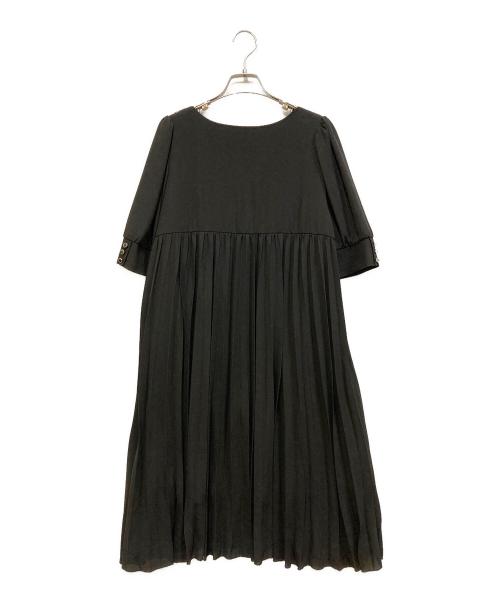 somari（ソマリ）somari (ソマリ) プリーツワンピースレース ブラック サイズ:- 未使用品の古着・服飾アイテム