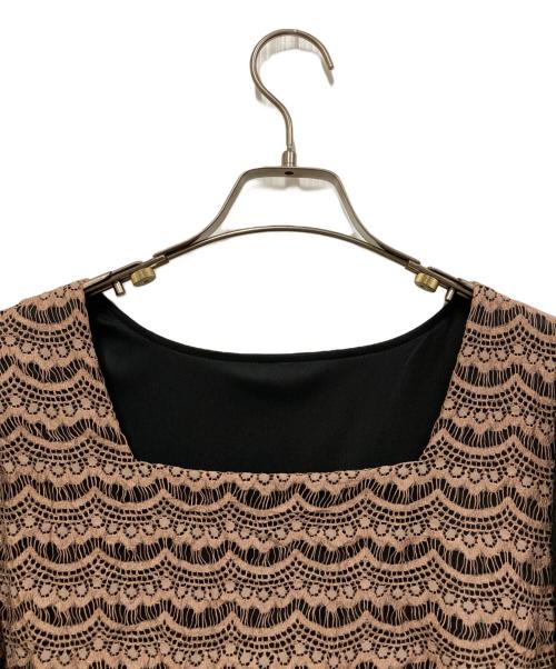 somari（ソマリ）somari (ソマリ) プリーツワンピースレース ブラック サイズ:- 未使用品の古着・服飾アイテム