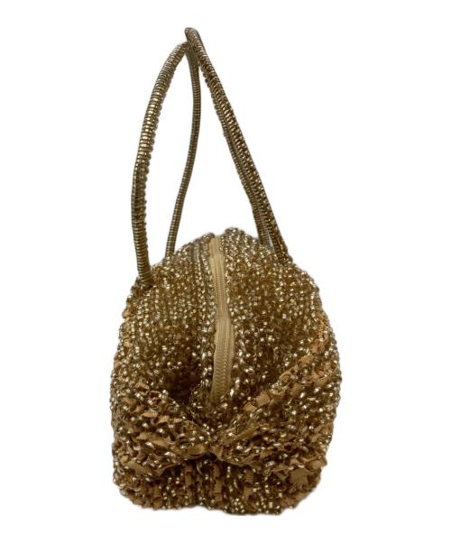 ANTEPRIMA（アンテプリマ）ANTEPRIMA (アンテプリマ) ワイヤーミニボストンバック ゴールドの古着・服飾アイテム