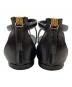 中古・古着 VICINI (ヴィッチーニ) STRAP SANDAL ブラック サイズ:SIZE 37：9000円