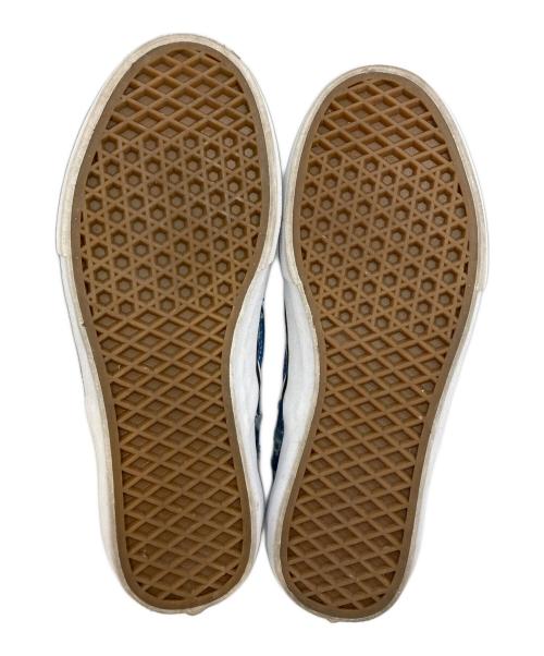 VANS（ヴァンズ）VANS (バンズ) Supreme (シュプリーム) hole punch denim slip-on pro ブルー サイズ:SIZE 27cmの古着・服飾アイテム