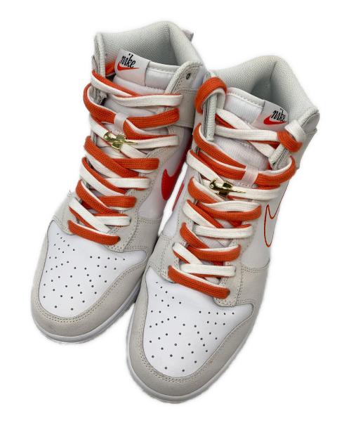 NIKE（ナイキ）NIKE (ナイキ) DUNK HIGH SE FIRST USE WHITE/ORANGE サイズ:SIZE 28cmの古着・服飾アイテム