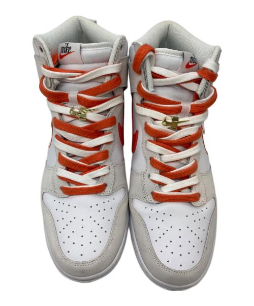 NIKE（ナイキ）NIKE (ナイキ) DUNK HIGH SE FIRST USE WHITE/ORANGE サイズ:SIZE 28cmの古着・服飾アイテム