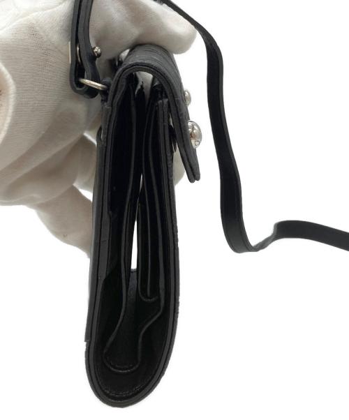 Salvatore Ferragamo（サルヴァトーレ フェラガモ）Salvatore Ferragamo (サルヴァトーレ フェラガモ) ショルダーウォレット ブラックの古着・服飾アイテム