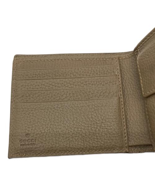 GUCCI（グッチ）GUCCI (グッチ) ジャンボGG コインウォレット ベージュの古着・服飾アイテム