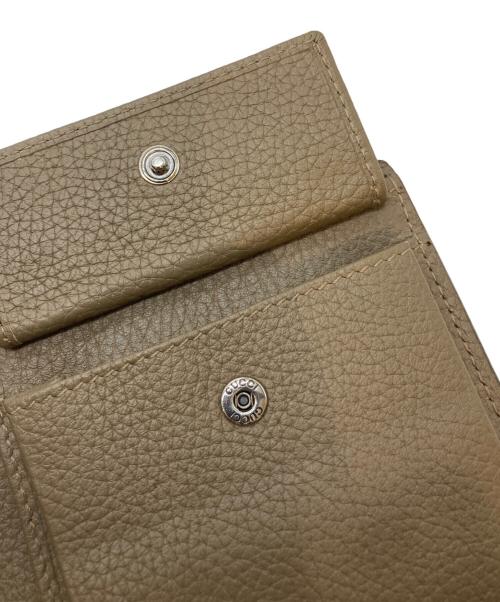 GUCCI（グッチ）GUCCI (グッチ) ジャンボGG コインウォレット ベージュの古着・服飾アイテム