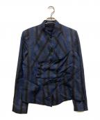 MARITHE+FRANCOIS GIRBAUDマリテフランソワジルボー）の古着「テーラードジャケット」｜ネイビー
