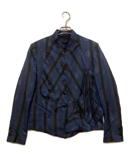 MARITHE+FRANCOIS GIRBAUD（マリテフランソワジルボー）MARITHE+FRANCOIS GIRBAUD (マリテフランソワジルボー) テーラードジャケット ネイビー サイズ:SIZE Lの古着・服飾アイテム