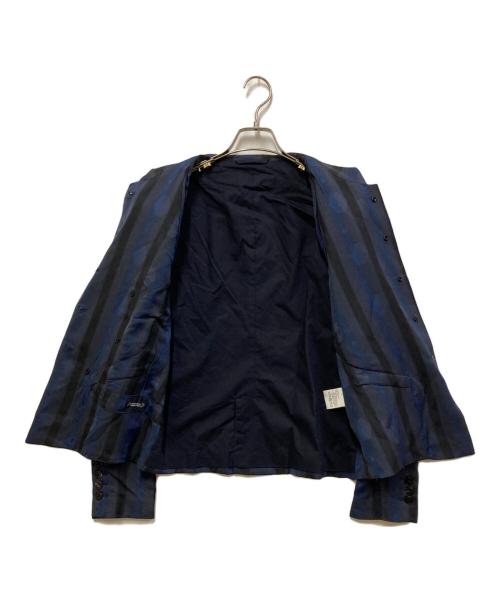 MARITHE+FRANCOIS GIRBAUD（マリテフランソワジルボー）MARITHE+FRANCOIS GIRBAUD (マリテフランソワジルボー) テーラードジャケット ネイビー サイズ:SIZE Lの古着・服飾アイテム