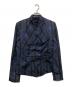 MARITHE+FRANCOIS GIRBAUD（マリテフランソワジルボー）の古着「テーラードジャケット」｜ネイビー