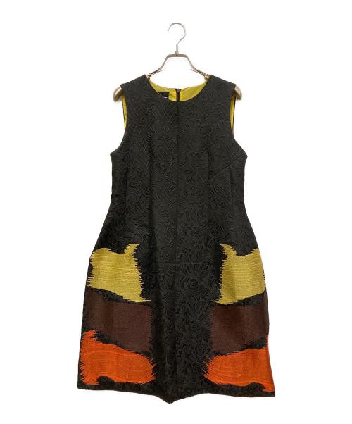 PAOLA FRANI（パオラフラーニ）PAOLA FRANI (パオラフラーニ) ノースリーブワンピース ブラック サイズ:SIZE 42の古着・服飾アイテム