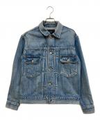 FRAMeWORKフレームワーク）の古着「デニムジャケット」｜ブルー