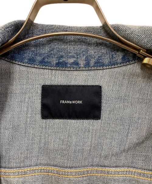 FRAMeWORK（フレームワーク）FRAMeWORK (フレームワーク) デニムジャケット ブルー サイズ:SIZE 36の古着・服飾アイテム