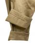 中古・古着 BARNSTORMER (バーンストーマー) MACARTHUR2 2Tuck Trouser ベージュ サイズ:SIZE M：6000円