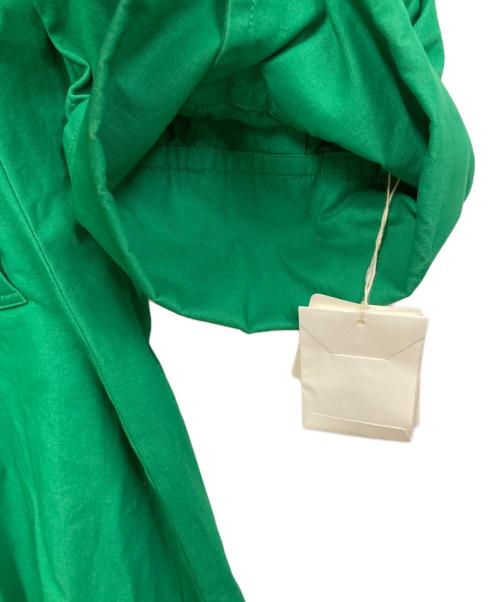ETRE TOKYO（エトレトウキョウ）ETRE TOKYO (エトレトウキョウ) ステンカラーコート グリーン サイズ:Mの古着・服飾アイテム