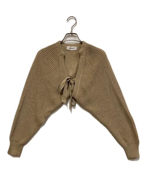 machatt（マチャット）machatt (マチャット) カーディガン ベージュ サイズ:不明の古着・服飾アイテム